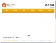 Tablet Screenshot of mypreferredpartners.com